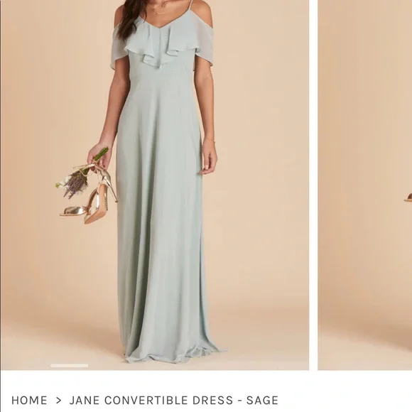 Birdy Grey Jane sage green bridesmaid dress